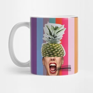 Pineapple Face Mug